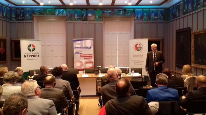 Trianon a politikai térben: újabb román—magyar konferenciát szervez az EMNT