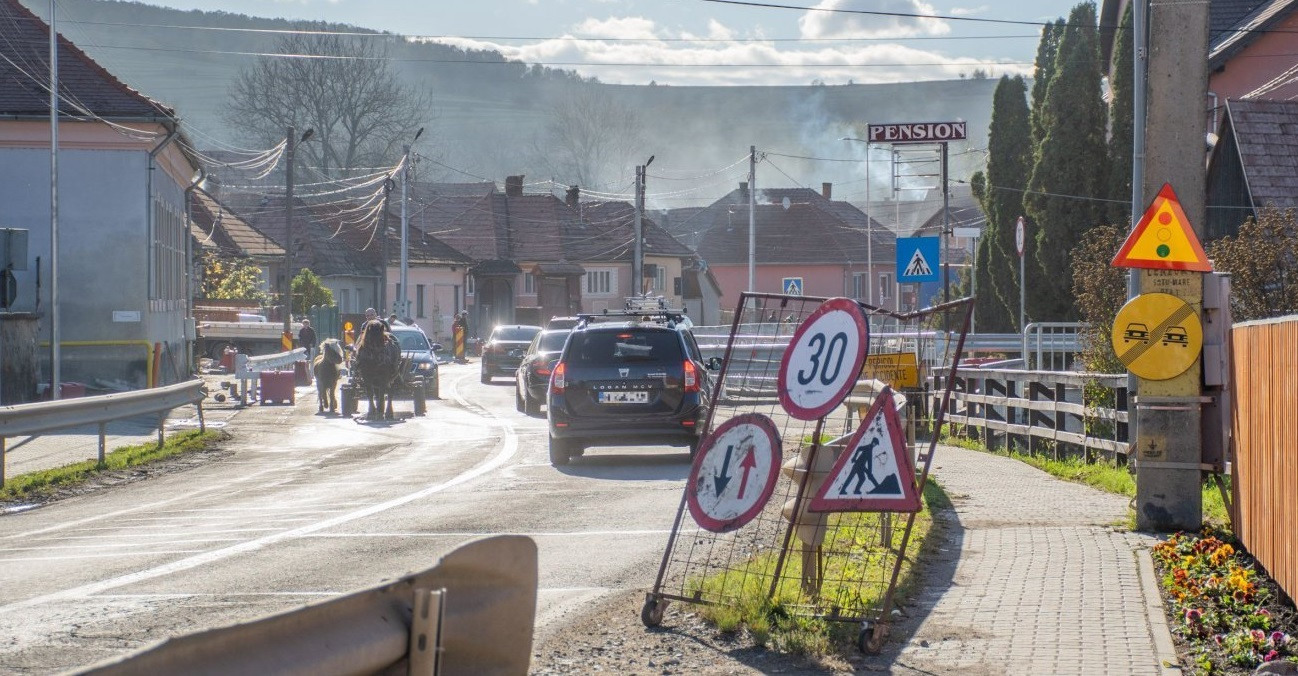 Újra akadálytalanul lehet haladni Máréfalván
