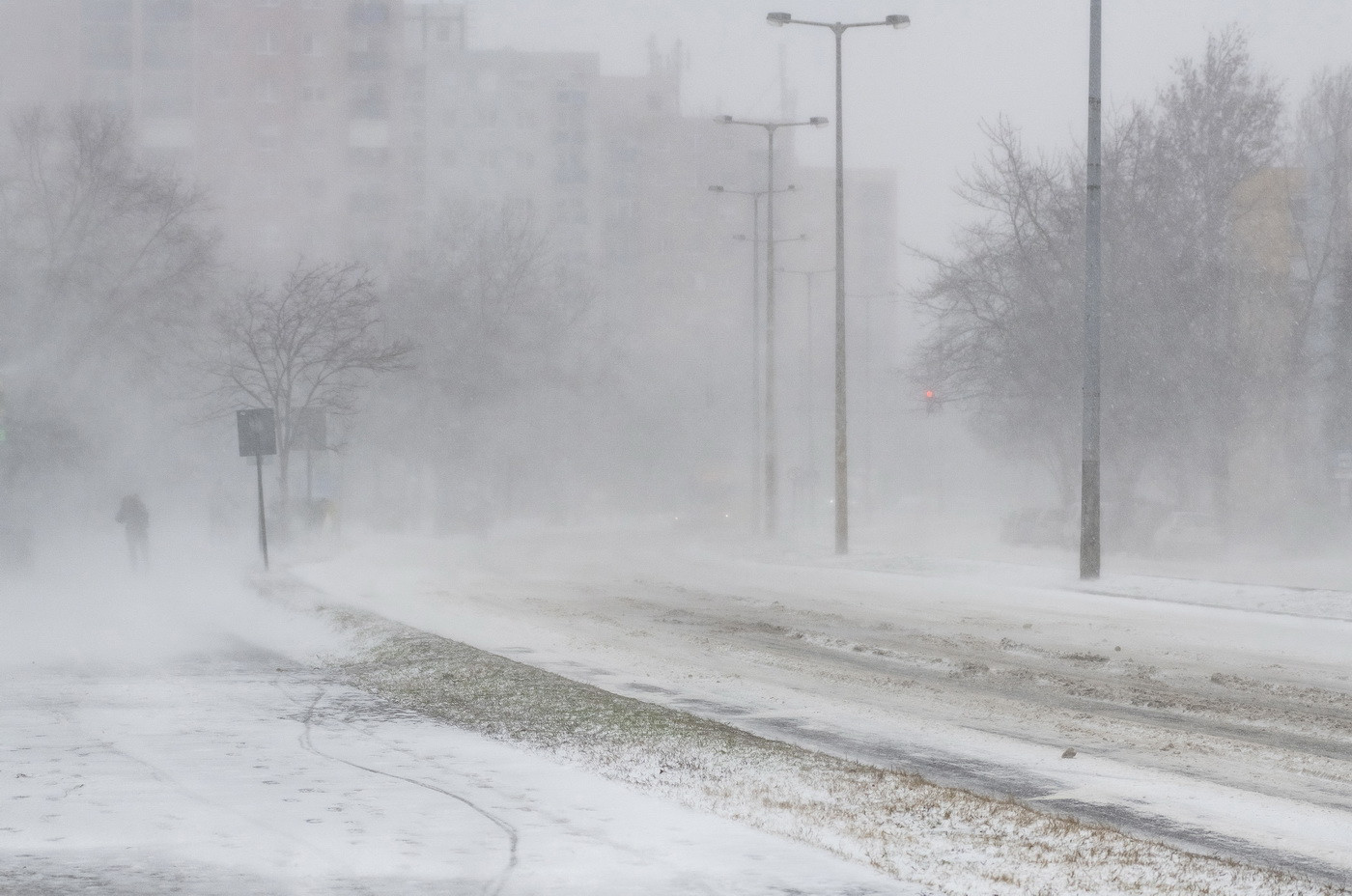 Vasárnapig havazásra, hóviharokra lehet számítani, főleg a hegyekben lesz rossz idő
