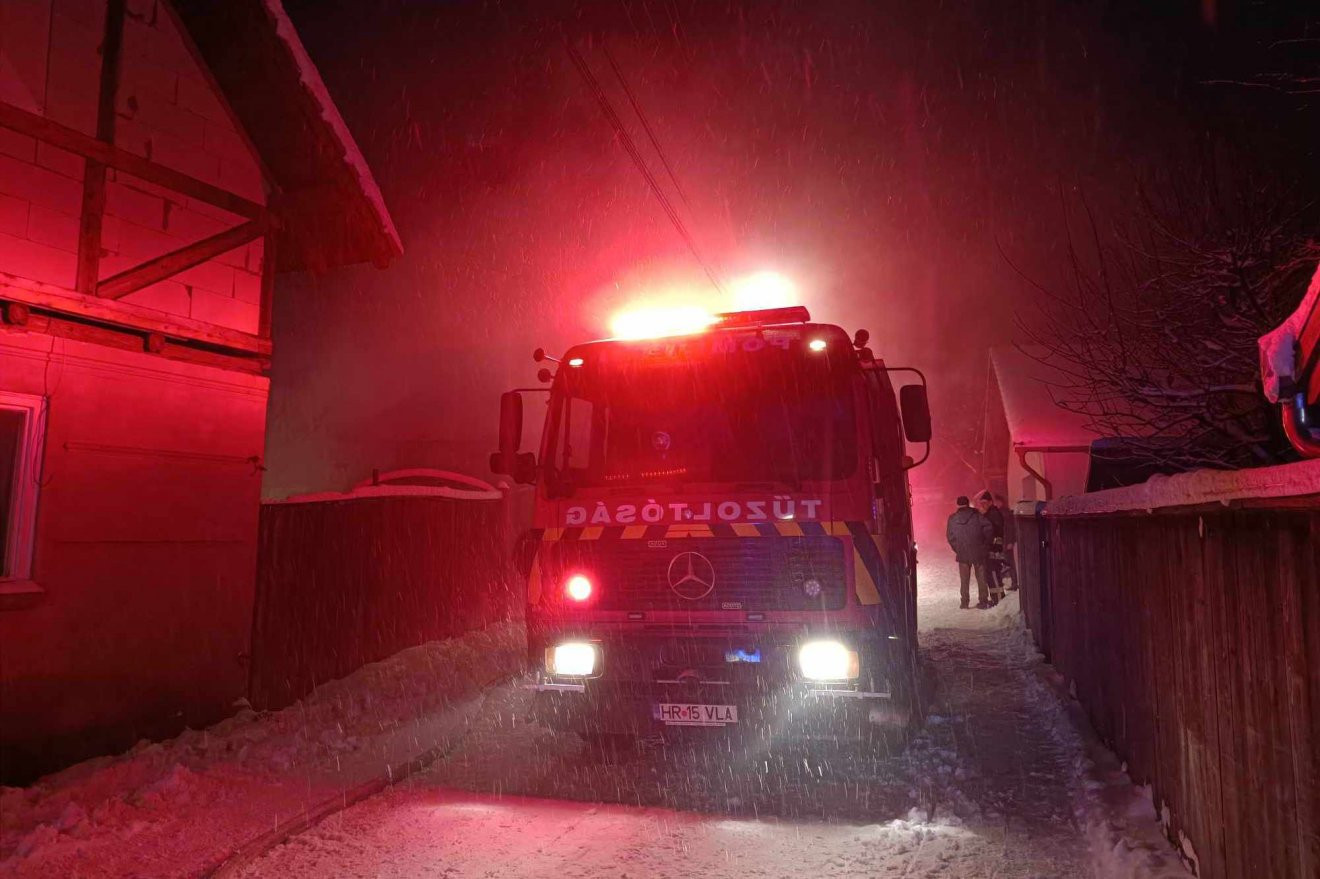 Tűz ütött ki Szentegyházán, egy Ifjuság utcai lakóházban vasárnap este