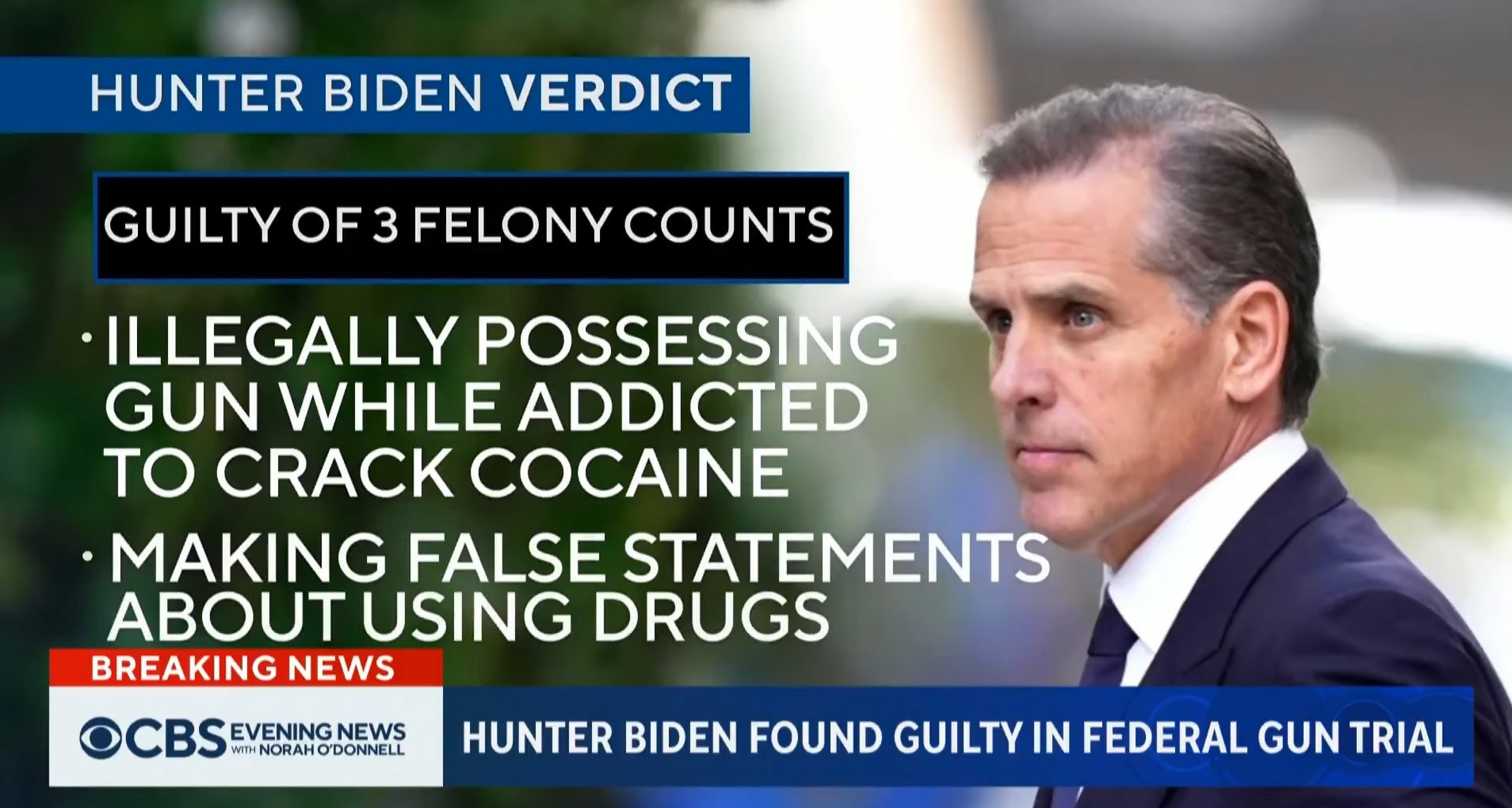 Elnöki kegyelemben részesítette Joe Biden a fiát