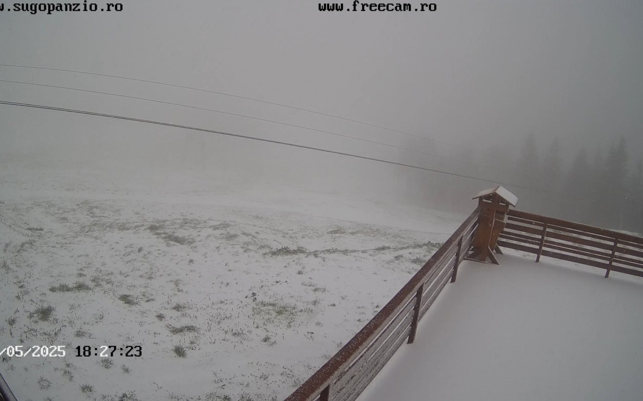 Ismét havazott a Madarasi Hargitán