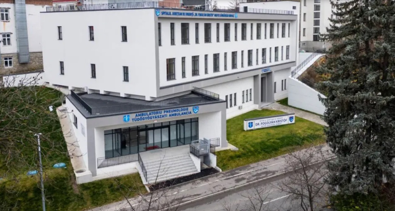 Hamarosan modern tüdőkórházban látják el a betegeket Sepsiszentgyörgyön